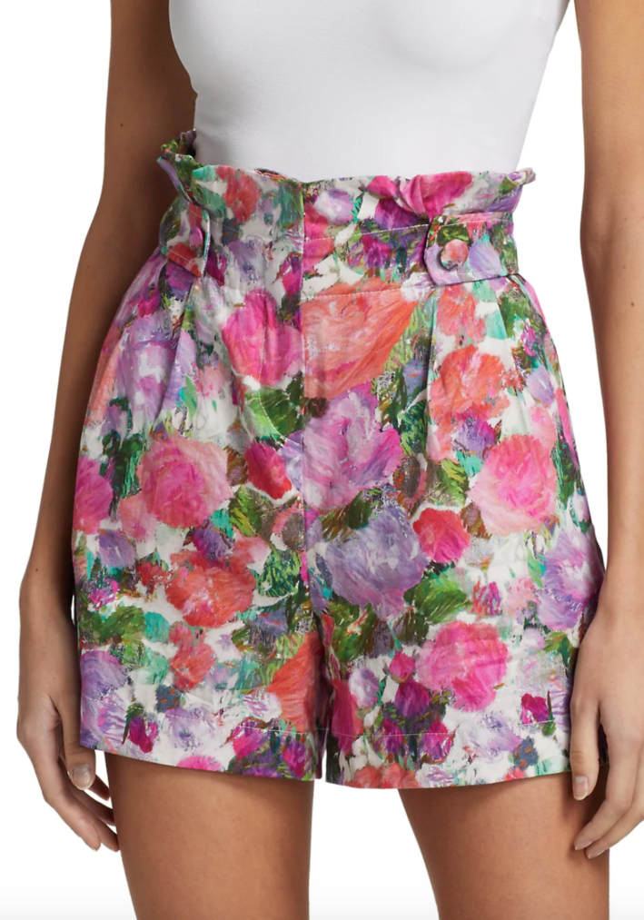 Robyn Dixon's Floral Print Shorts