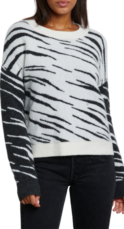 Leah McSweeney’s Tiger Print Sweater