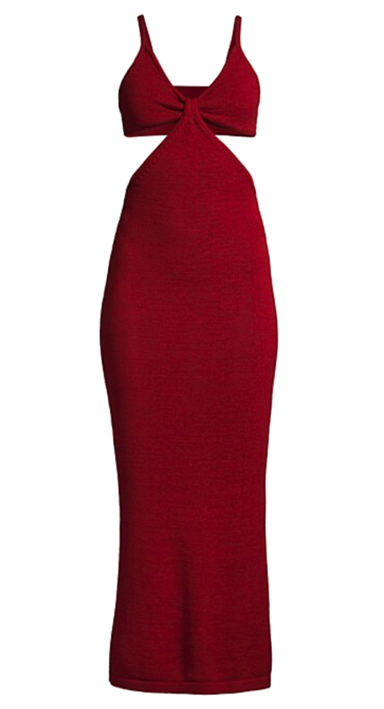 Melissa Gorga’s Red Cutout Dress