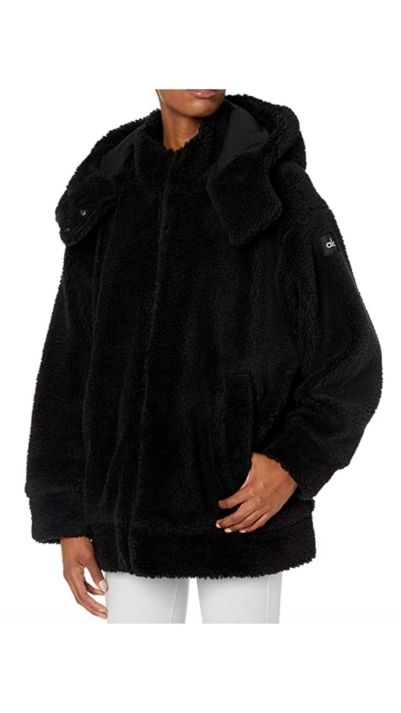 Robyn Dixon's Black Sherpa Jacket
