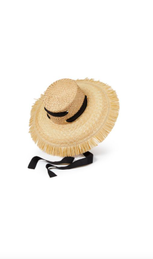 Kathy Hilton's Straw Hat
