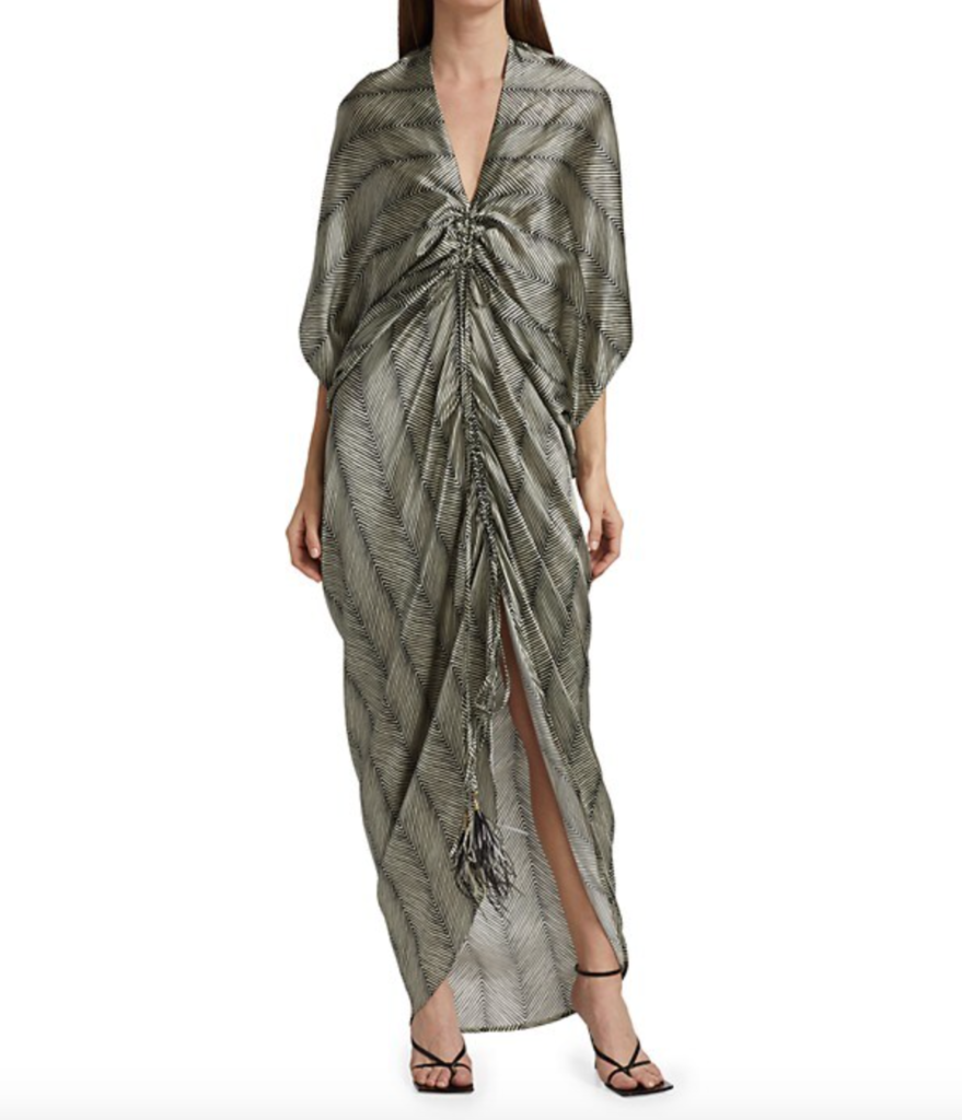 Candiace Dillard's Striped Kimono Dress