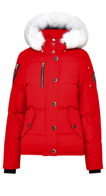 Jennie Nguyen’s Red Fur Trim Winter Jacket