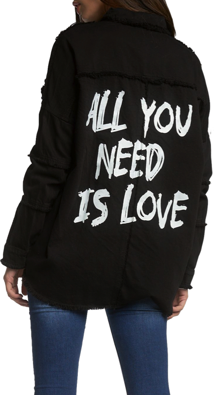 Melissa Gorga’s All You Need is Love Shirt Jacket
