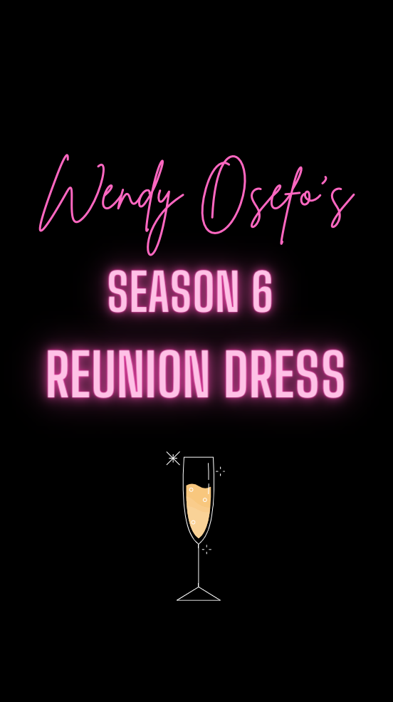 Wendy Osefo's Season 6 Reunion Dress