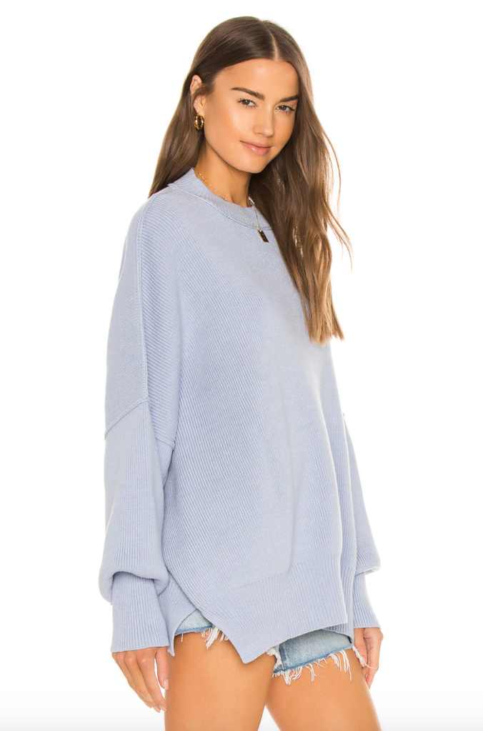 Amanda Batula's Light Blue Sweater