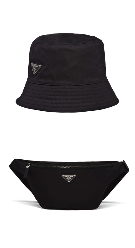 Cynthia Bailey’s Black Bucket Hat and Fanny Pack