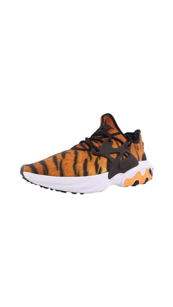 Beige Tiger print Chimo jogger sneaker