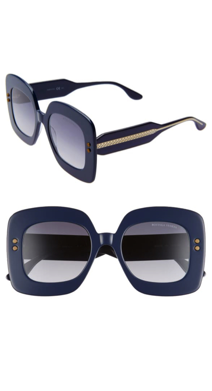 Lisa Barlow’s Blue Square Sunglasses