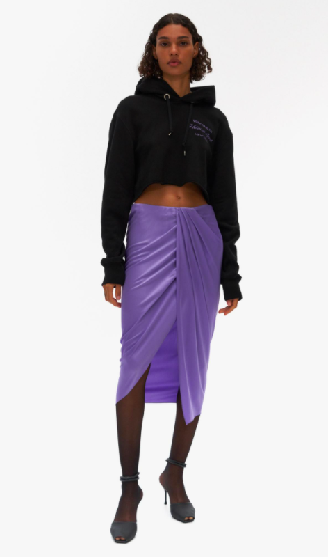 Alexia Echevarria's Purple Skirt