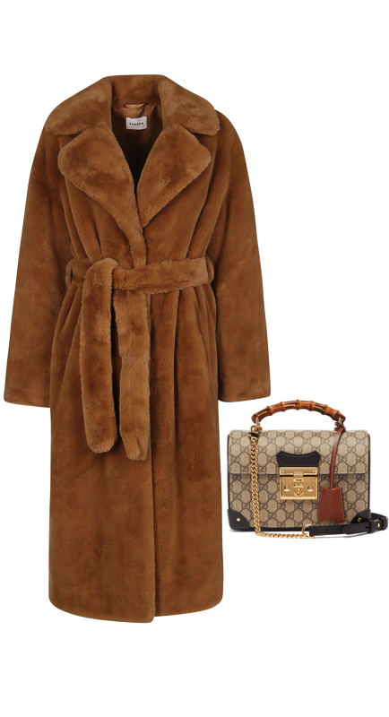 Heather Gay’s Camel Fur Coat
