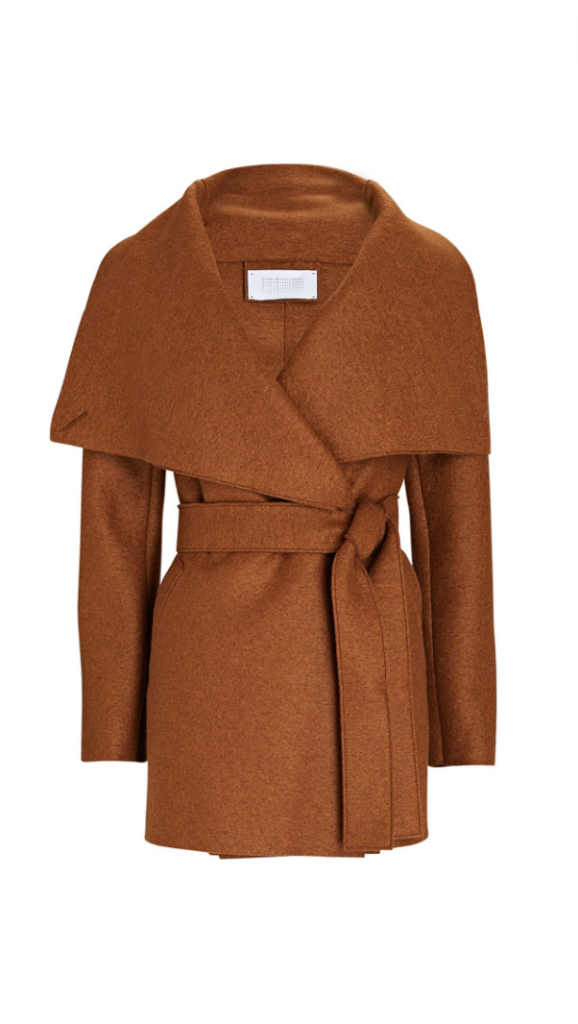 Kristin Cavallari's Camel Belted Coat
