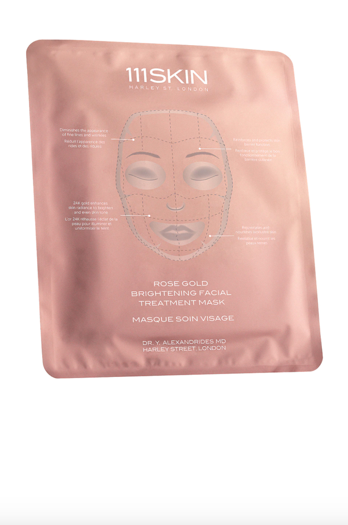 Lisa Hochstein's Rose Gold Face Mask
