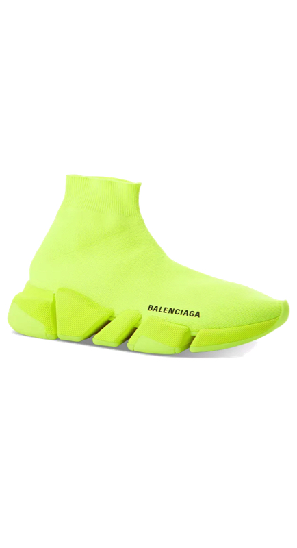 Heather Gay’s Neon Yellow Sock Sneakers