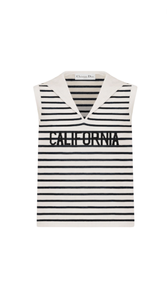Heather Dubrow's Striped California Top
