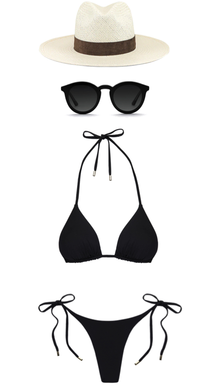 Kristin Cavallari’s Black Bikini