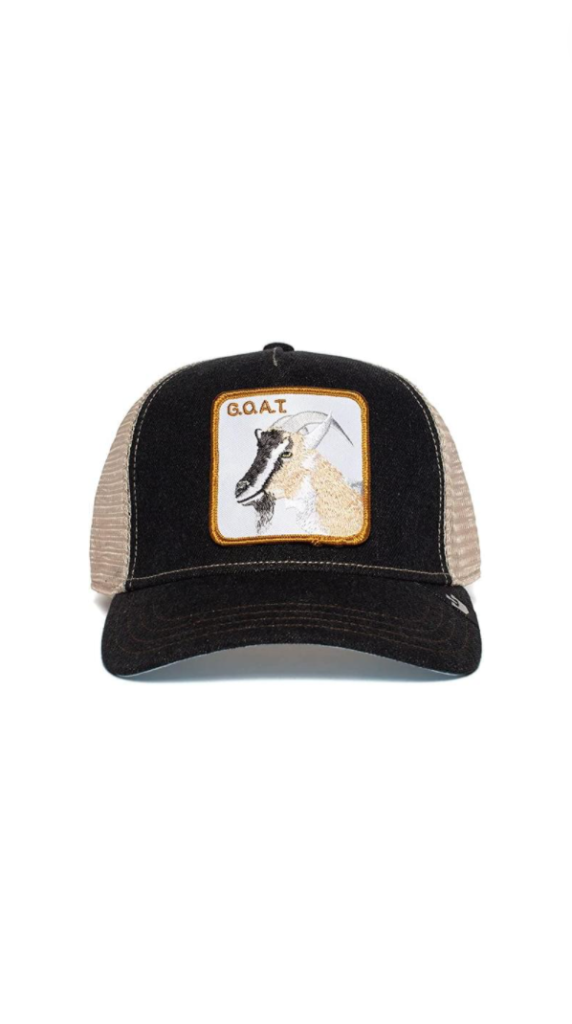 Kyle Richards' GOAT Trucker Hat