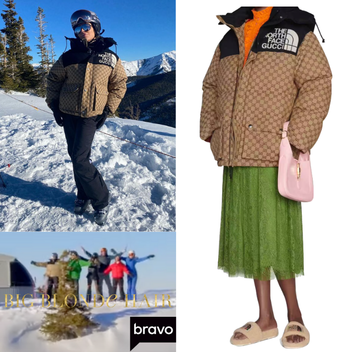 WornOnTV: Lisa's beige The North Face Gucci puffer jacket on The Real  Housewives of Beverly Hills, Lisa Rinna