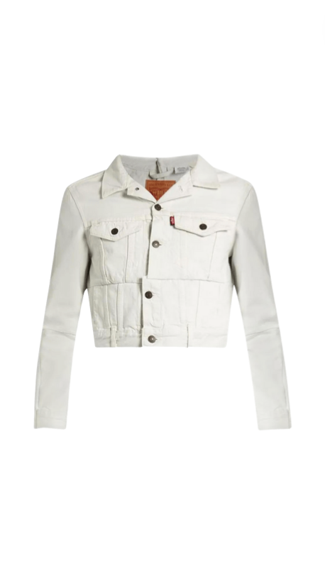 Dorit Kemsley's White Denim Jacket