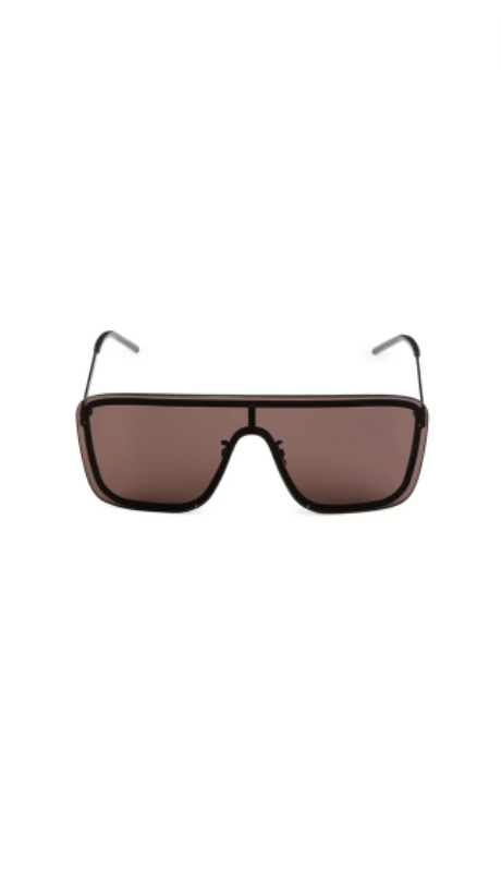 Lisa Barlow's Black Shield Sunglasses