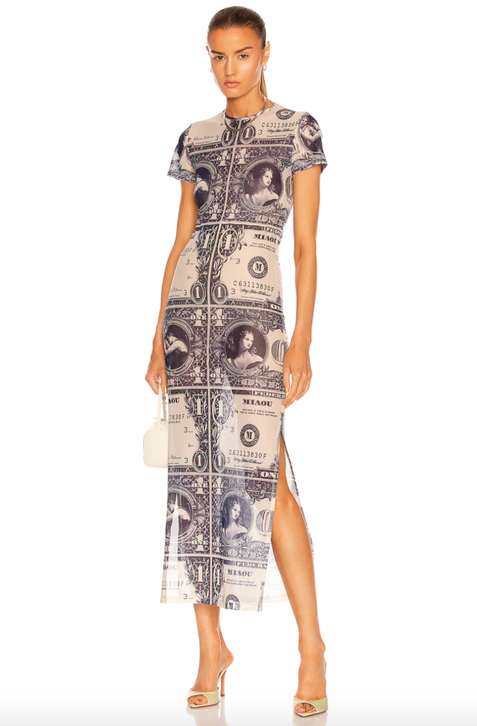 Marlo Hampton's Money Print Dress