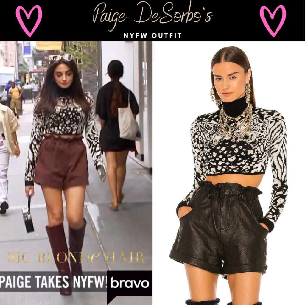 Paige DeSorbo's NYFW Outfit