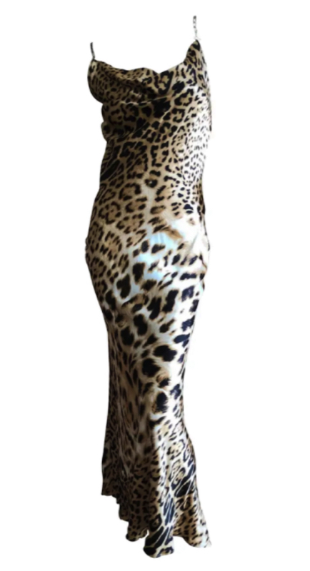 Dorit Kemsley’s Leopard Chain Strap Dress 1