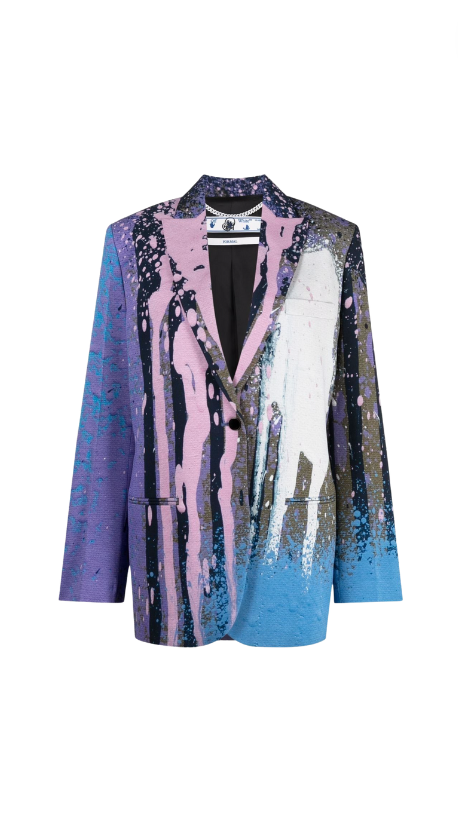 Erika Jayne's Purple Confessional Blazer 