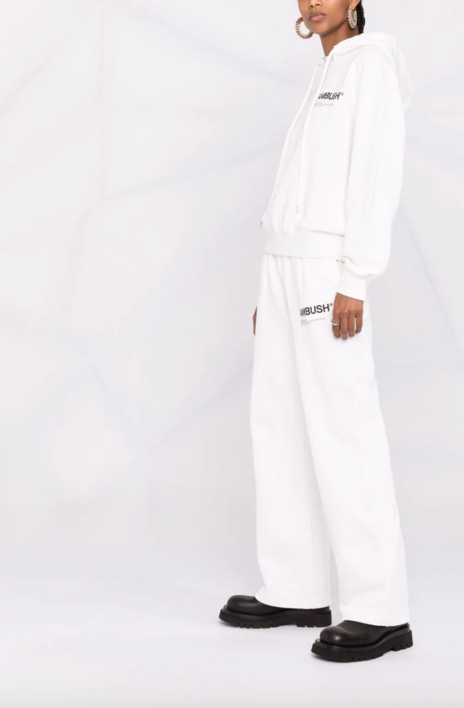 Erika Jayne's White Sweatsuit