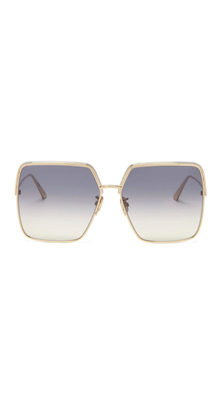 Garcelle Beauvais’ Gold Square Sunglasses 1