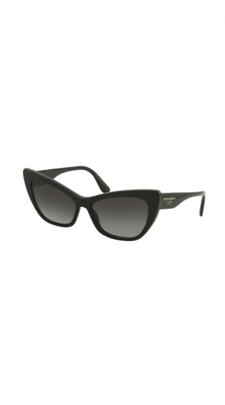 Kathy Hilton's Black Cateye Sunglasses