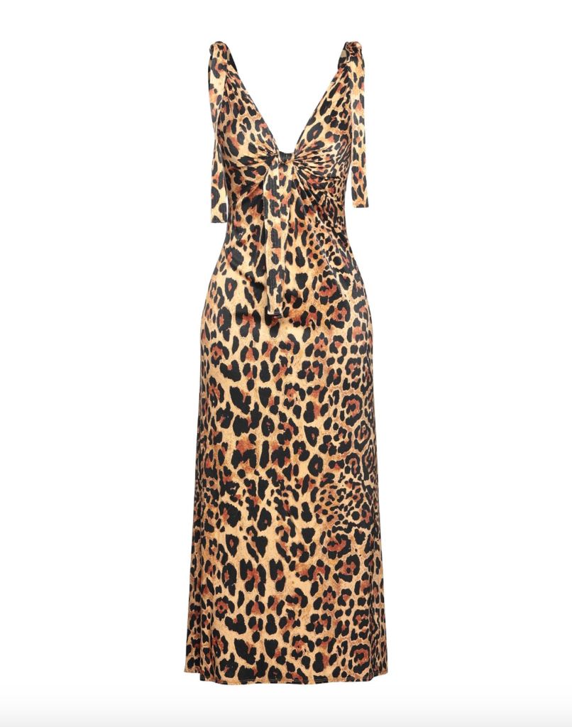 Madison LeCroy's Leopard Maxi Dress