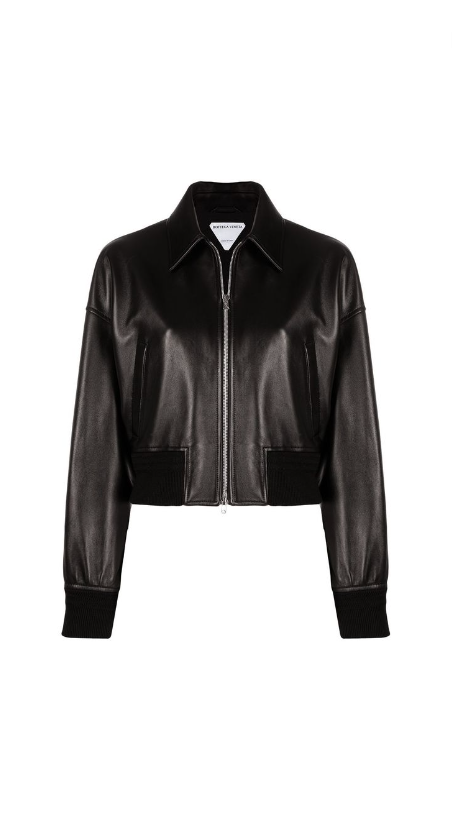 Dorit Kemsley's Black Leather Jacket