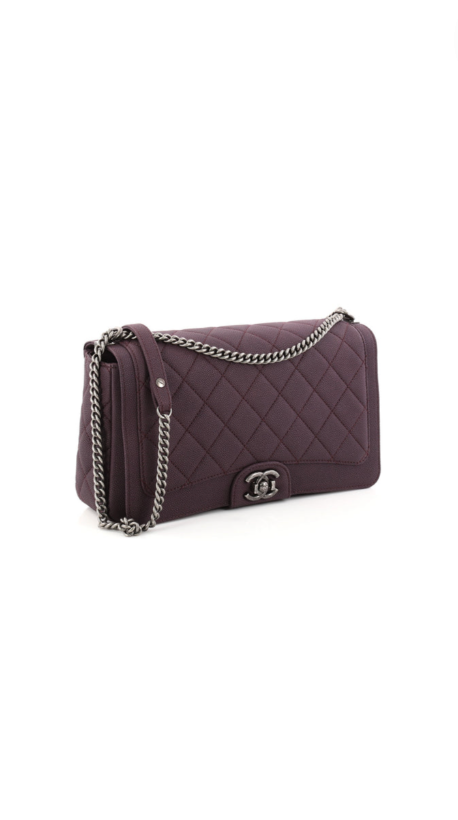 Sutton Stracke's Purple Quilted Bag