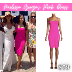 Melissa Gorga's Pink Dress