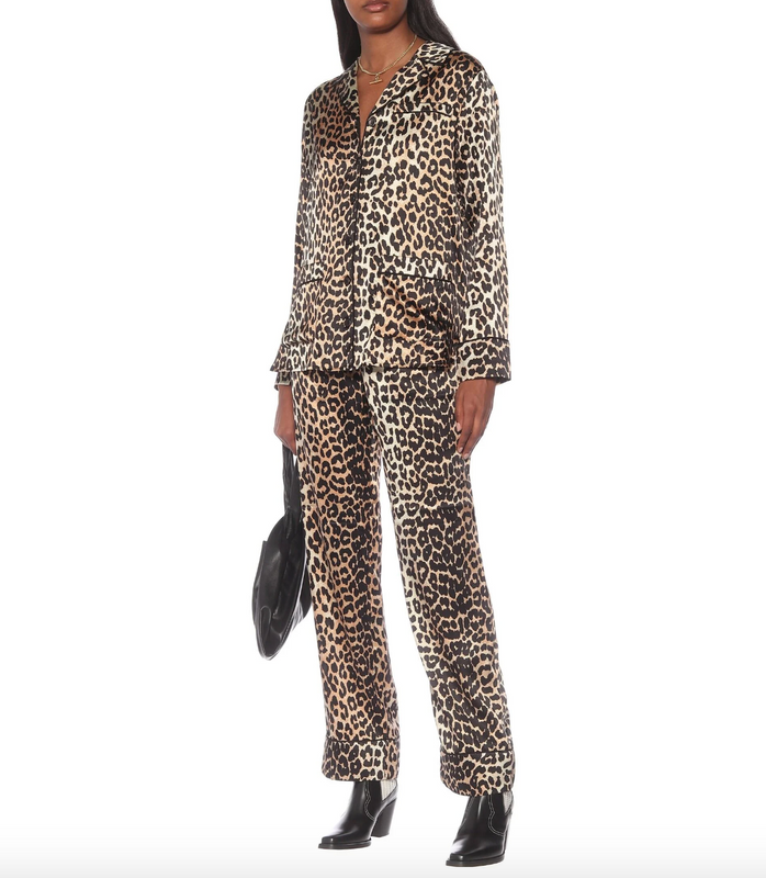 Dorit Kemsley's Leopard Pajama Set