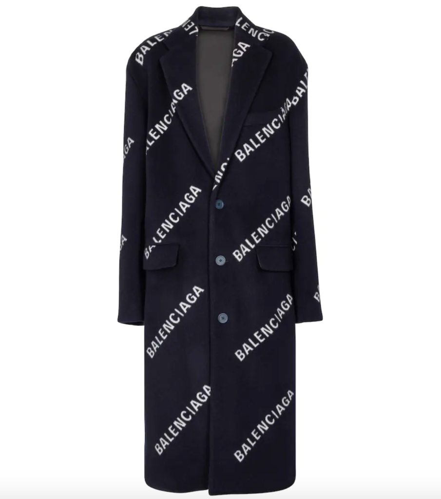 Lisa Rinna's Navy Balenciaga Coat