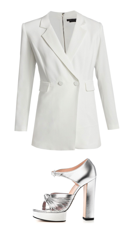 Tamra Judge’s White Blazer Dress
