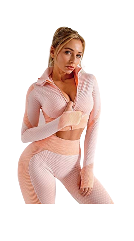 Candiace Dillard's Pink Workout Outfit