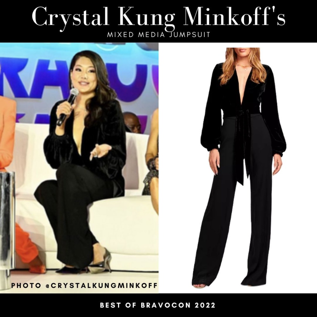 Crystal Kung Minkoff's Mixed Media Jumpsuit