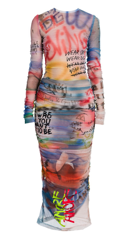 Heather Gay’s Graffiti Print Dress