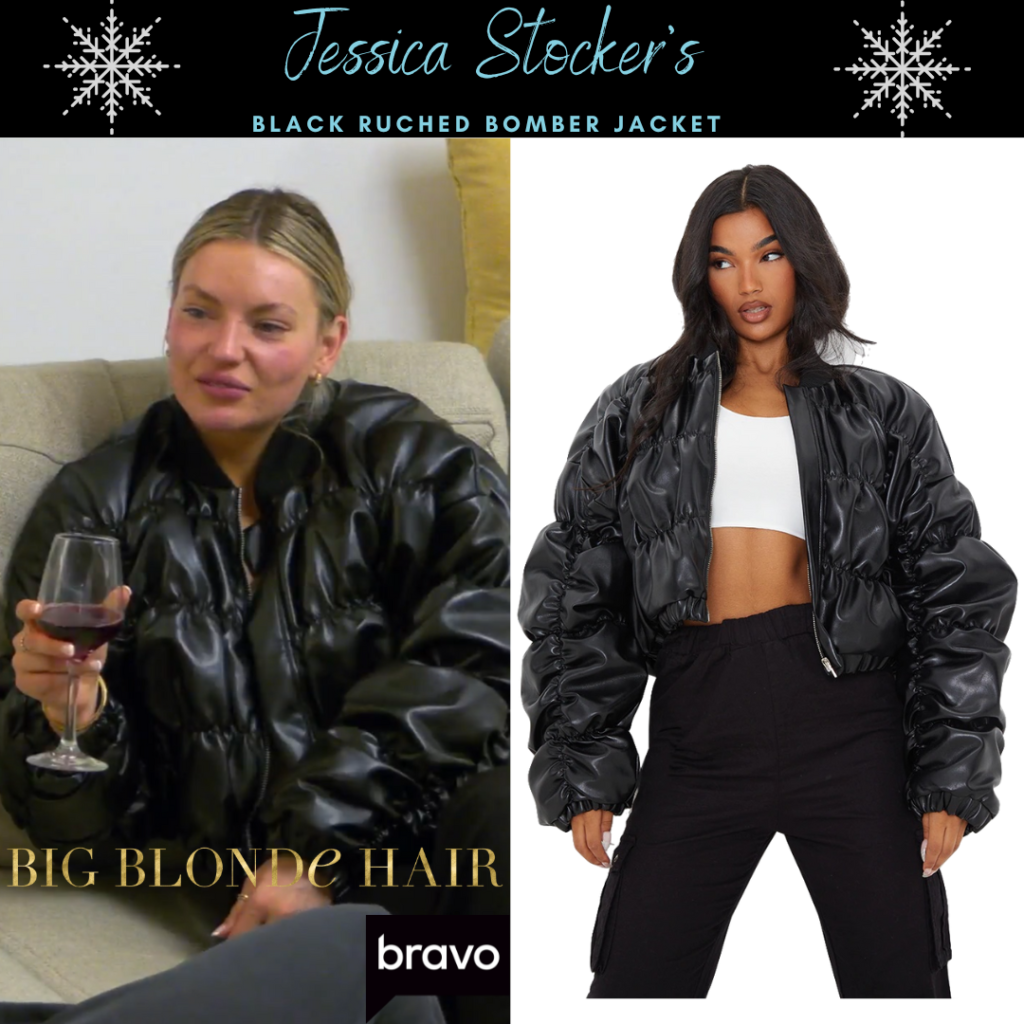 Jessica Stocker's Black Puffer