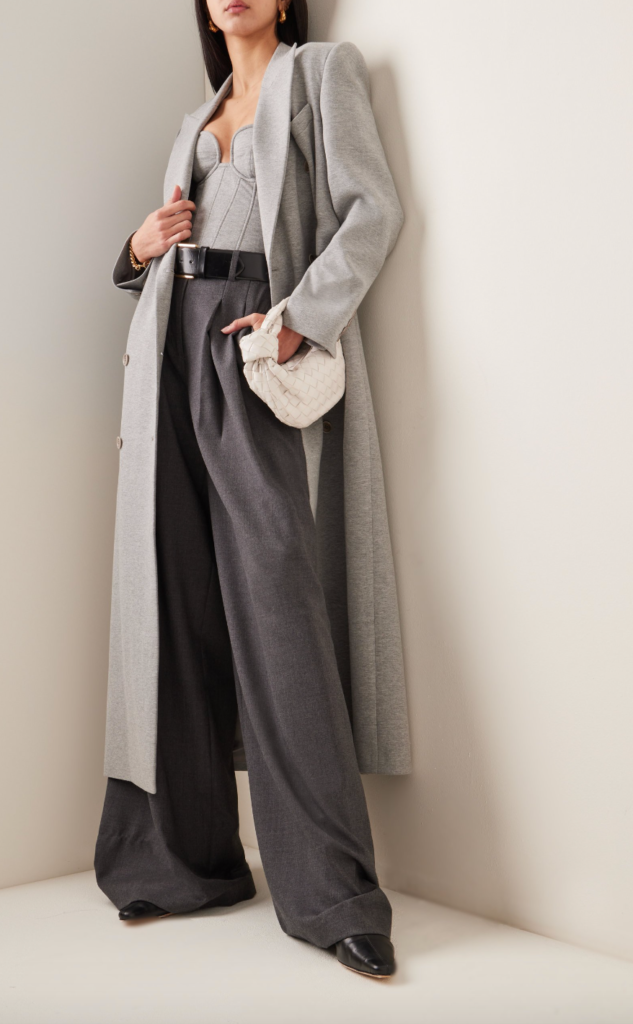 Lisa Barlow's Grey Coset Top and Coat
