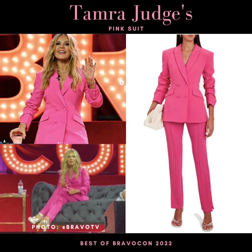Tamra Judge’s Pink Suit