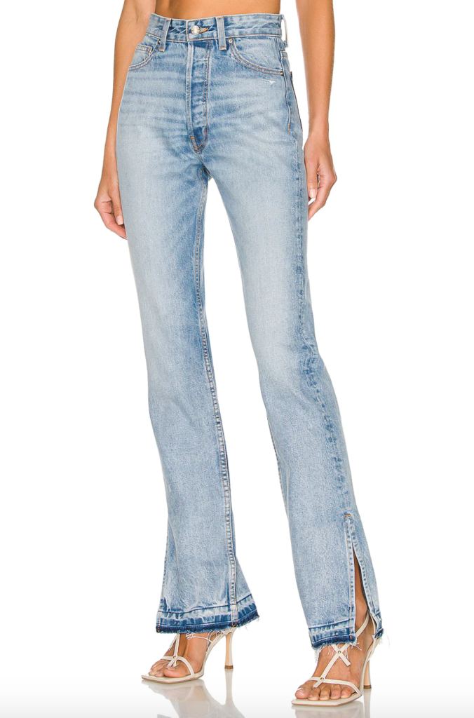 Whitney Rose's Split Hem Jeans