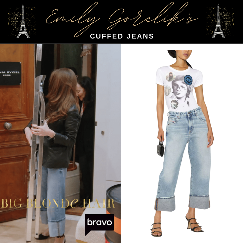 Emily Gorelik's Cuffed Jeans