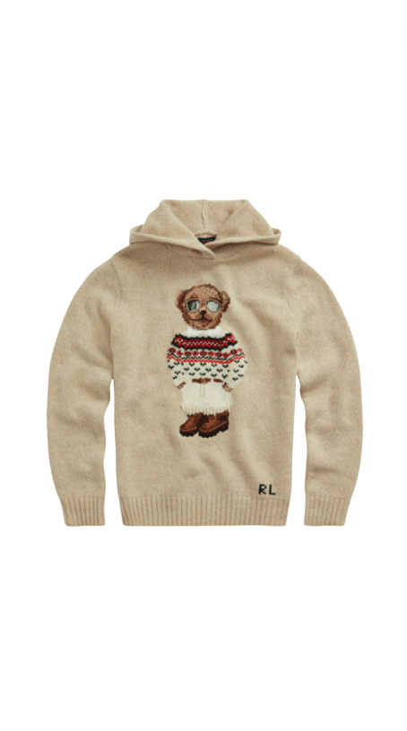 Kyle Richards' Hooded Bear Sweater