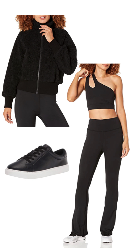 Madison LeCroy’s Black Workout Outfit 1
