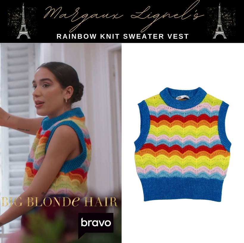 Margaux Lignel's Rainbow Sweater Vest