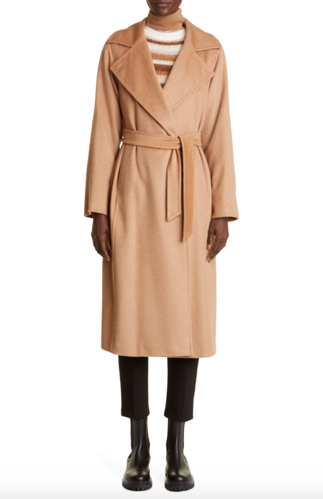 Kathy Hilton's Camel Coat